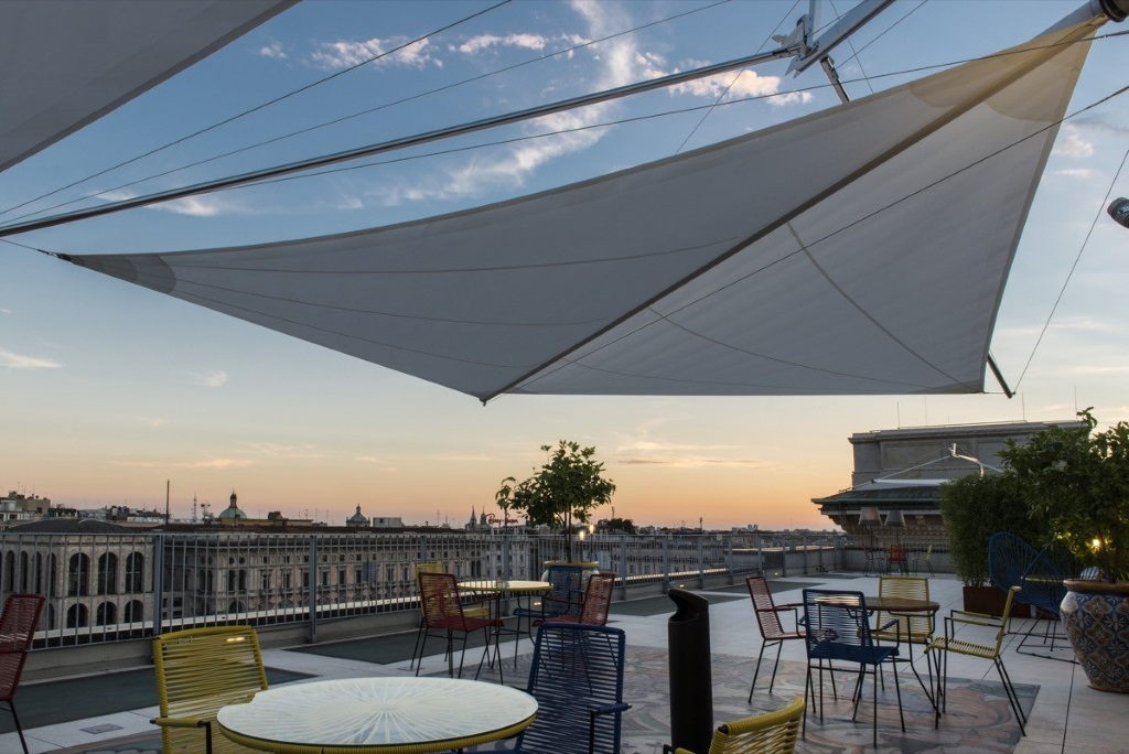 Автоматические парусные зонты