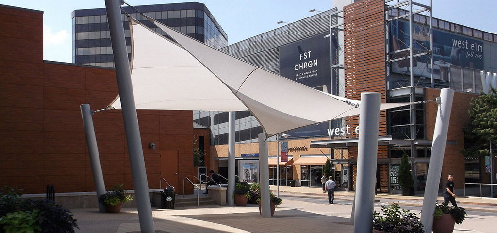 Теневые паруса и тенты ECO