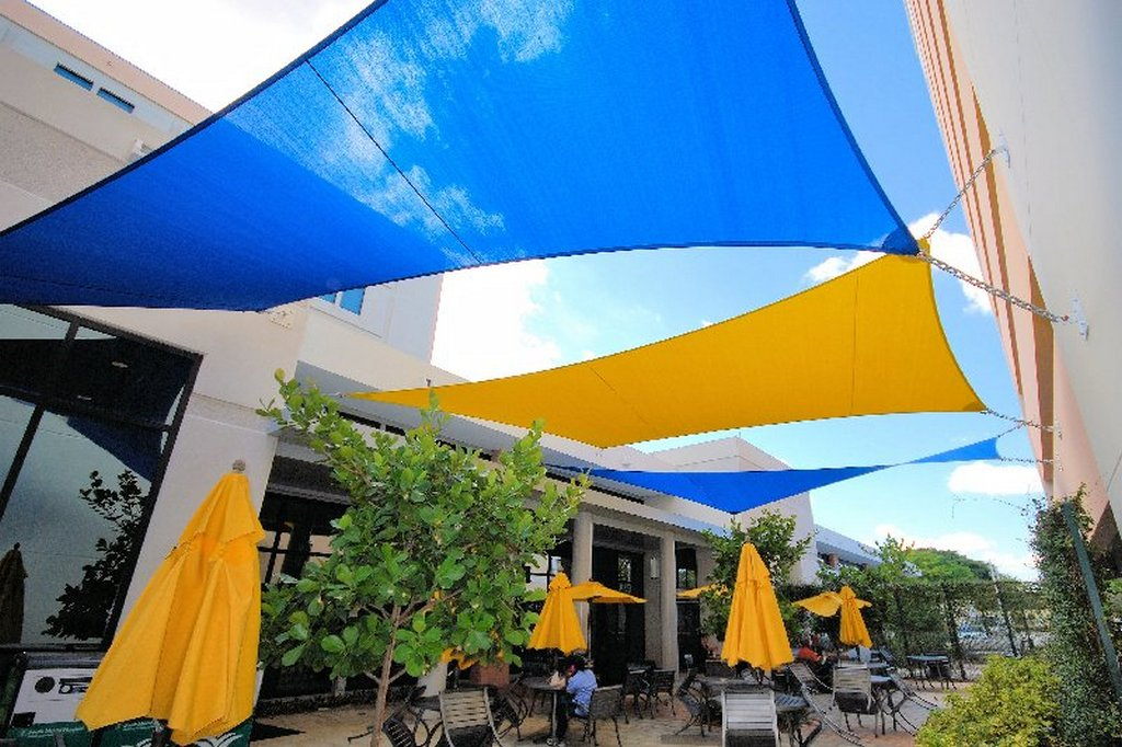 Теневые паруса и тенты ECO