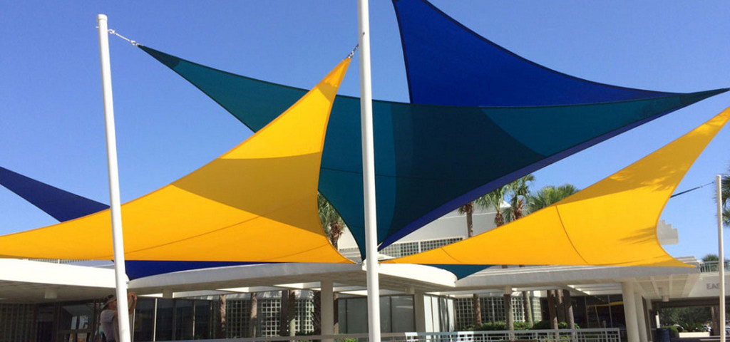 Теневые паруса и тенты ECO