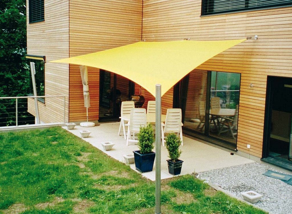 Теневые паруса и тенты ECO