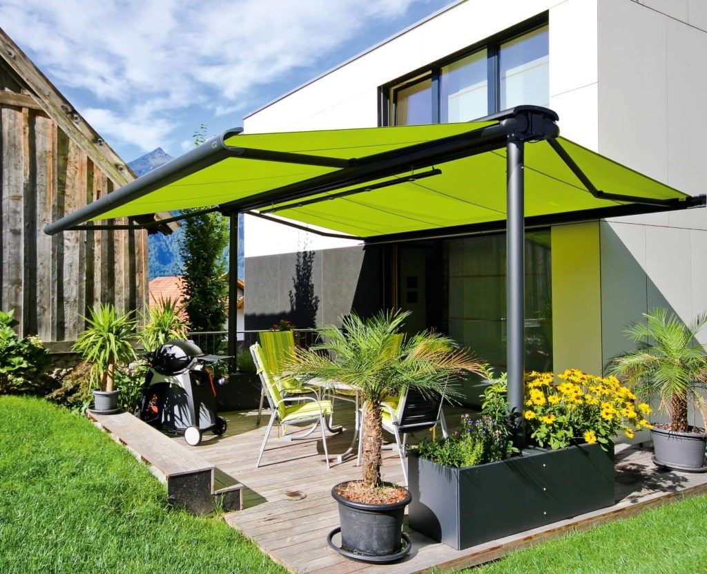 автоматические зонты и тенты